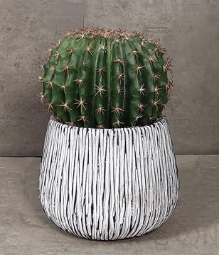 Flowerpot, Cement, 29*29*23cm