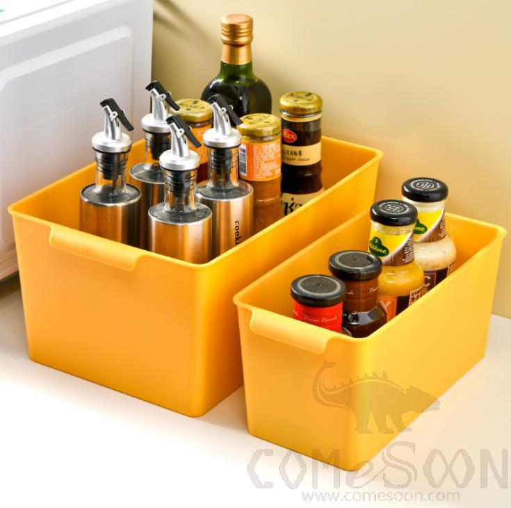 Storage Tray Yellow-L30.5*W20*H12 cm, PP