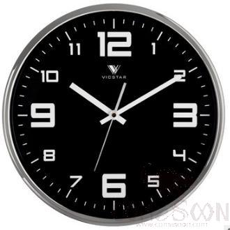 Silver Plated Black Side - Plastic, 14 Inches