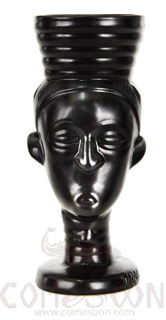 Tiki Mug Witch Statue, Black 280ML