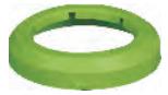 Pipe cover-green dn20