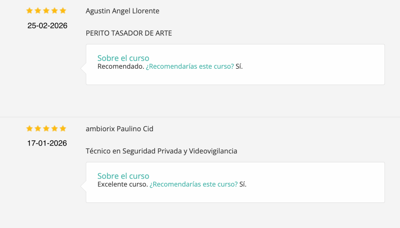 Testimonios de alumnos