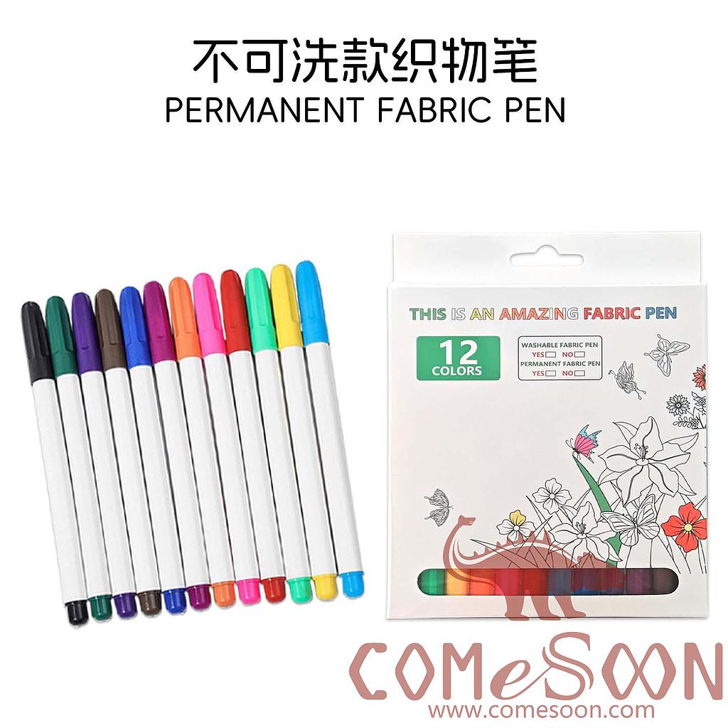 Pen,Non-washable markers (color does not wash off with water)
