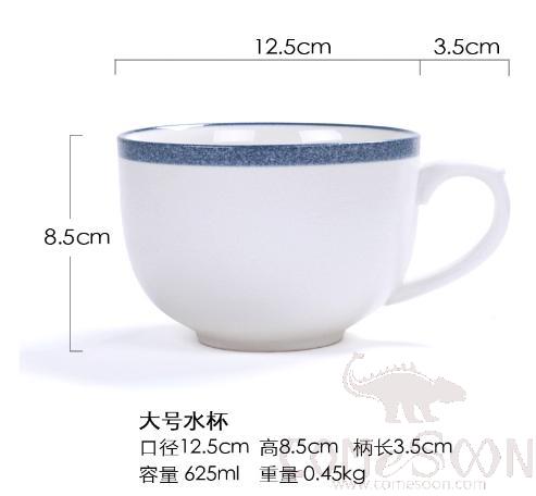 Snowflake Glaze Mug, 625ML