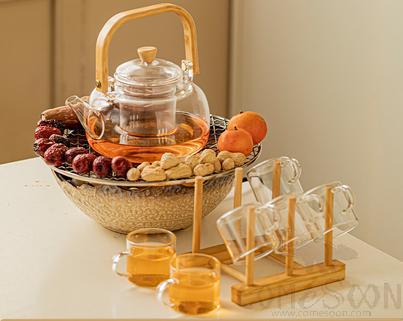 Cast Iron Teapot Tea Brewing Set