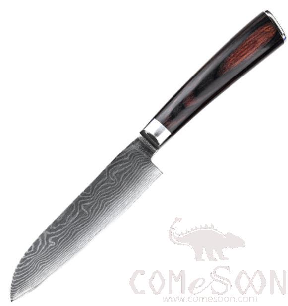 Wn114 Damascus Series Japanese Kitchen Knife 5 inch