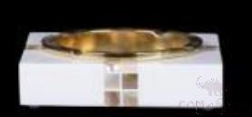 F1-Flower Berger Gold Gray Tray, Resin+ Shell, 130 * 130 * 30 mm