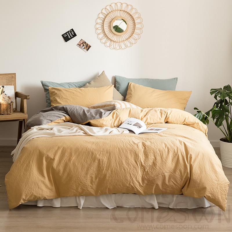 Bed Linens, Cotton, 4 Piece Set(for W150&180 cm Bed)