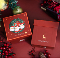 Christmas Apple Box L12 * W12 * H12.5cm