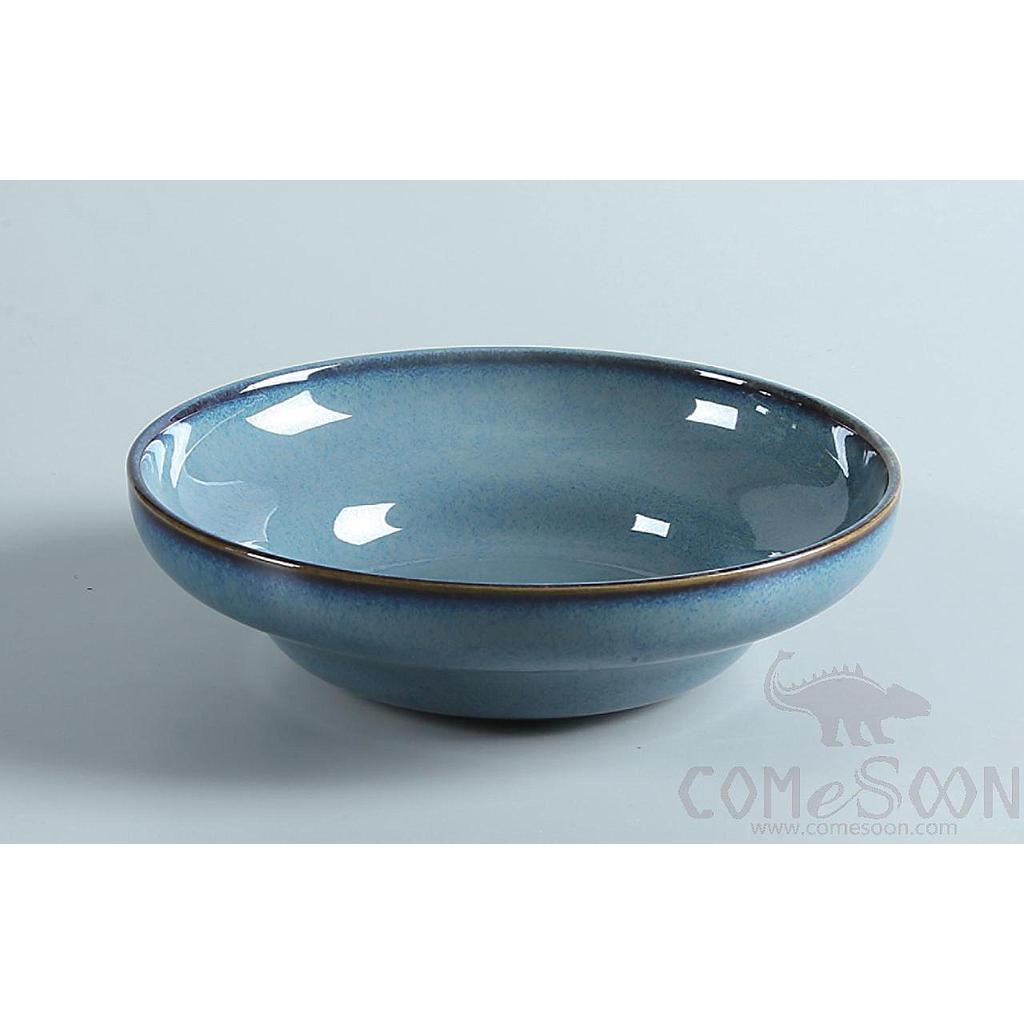 Fireworks Blue Series 7" Shallow Bowl
