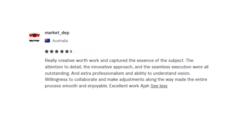 Visual Testimonial Frame
