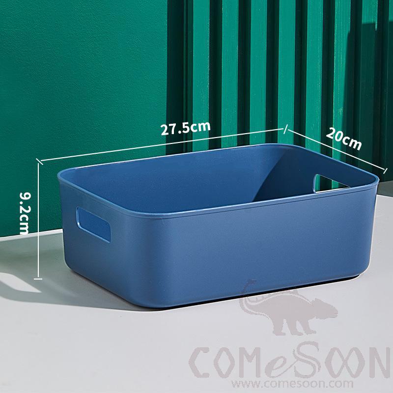 Navy Storage Box Without Cover-20*27.5*9.2 cm, PP