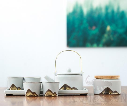 Chinese Tea Pot Set 7 Pcs Set