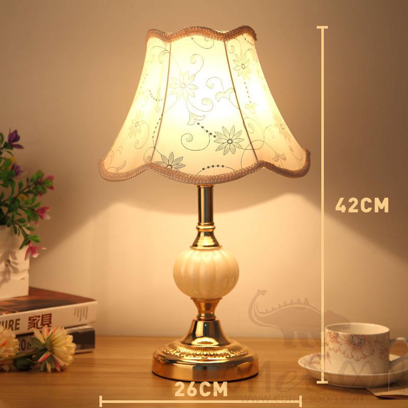 Table Lamp-D26*H42cm-Button Switch