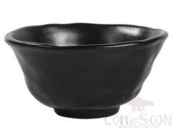 Pearl Black Series Irregular-Shaped Bowl, 18*9.5cm