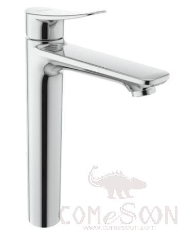 Single-Hole Bowl Mixer with Concave Handles, Hardware, Chrome Plated, Class a (American Standard)