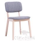 Chair, Ash Wood+ Fabric Soft Seat Back, 480*490* 800 mm