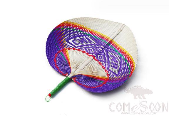 Hand-Woven Fan, Bamboo, 32*38cm