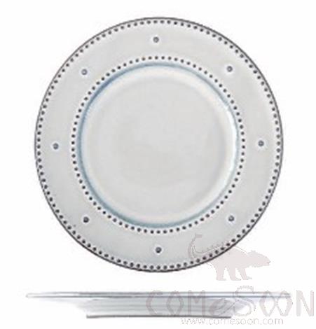 10" New Bead Edge Plate (Drum Beat), Ø25.3*H2 cm