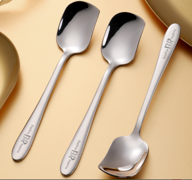 Ice Cream Spoon Customized Logo