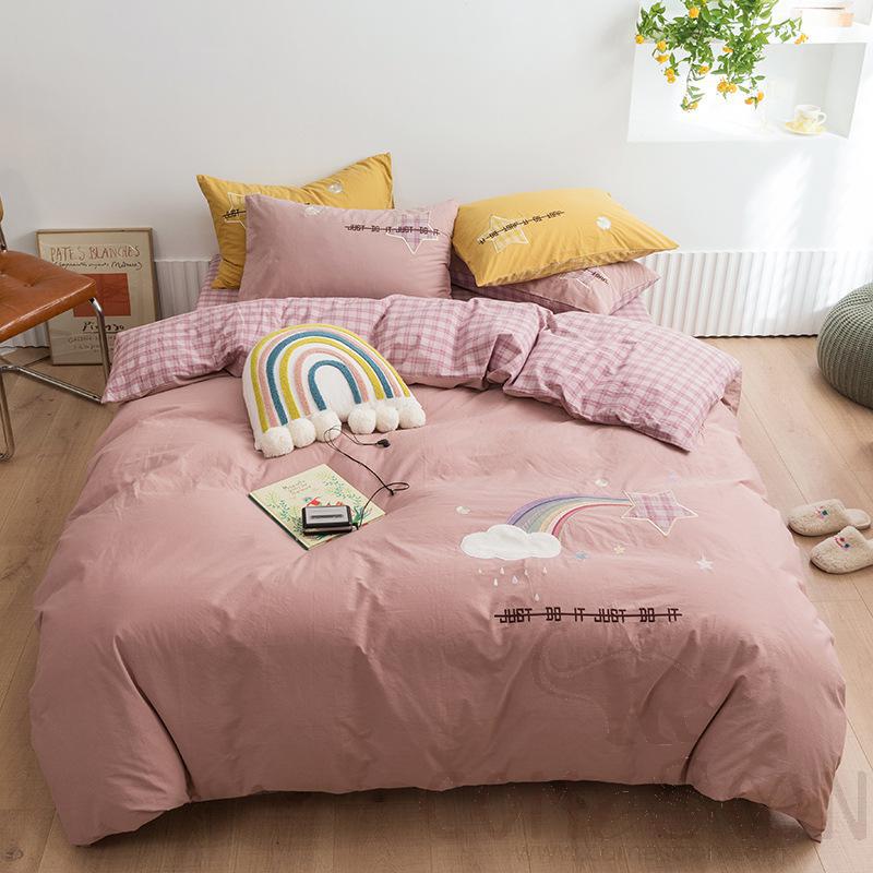 Bed Linens, Cotton, 4 Piece Set(for W150&180 cm Bed)