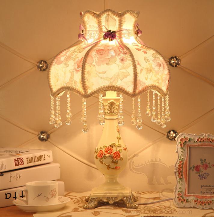 Table Lamp-Button Switch