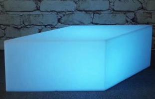 Led Chair, PE Plastic, 160*60* 45 cm