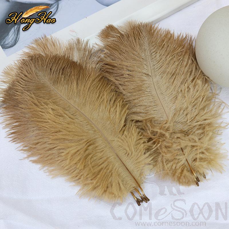 Colored Ostrich Feathers, L15-20 cm