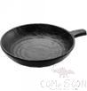 7.3" Bowl with Stone Handle, Matte Black, Mf, 185*150*35mm product image