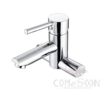 Hot and cold cream faucet-brass