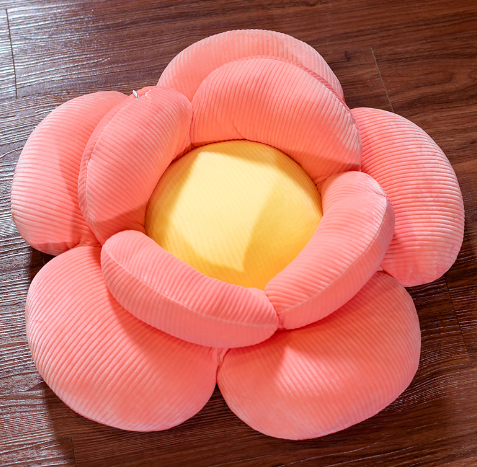 Petal Cushion, Down Cotton, Pink, L50*W50cm