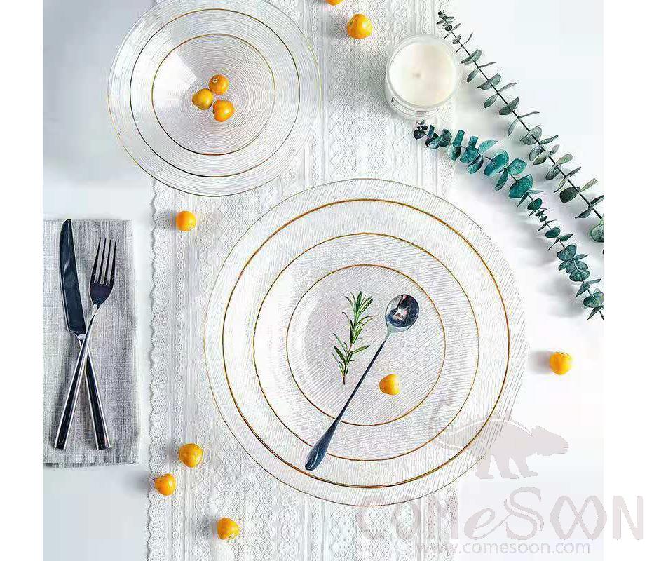 31cm Fantasy Plate - Gold Rim product image