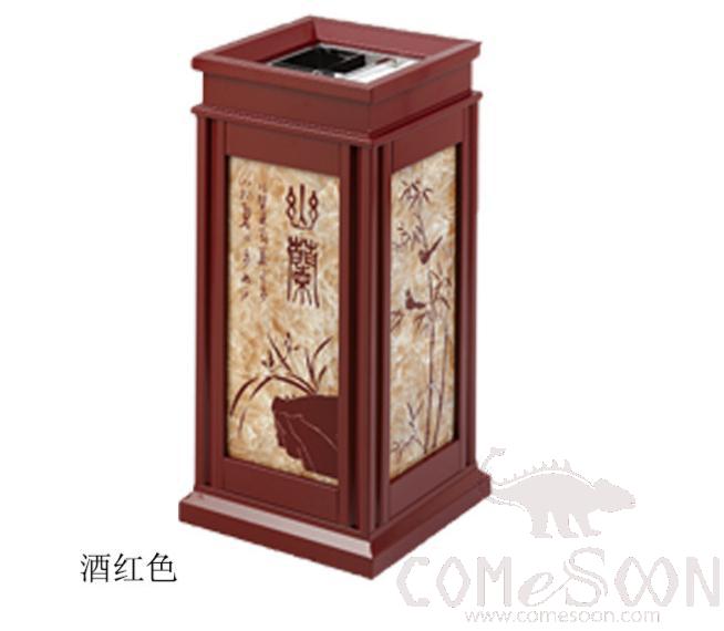 Trash Can, Iron Paint, 310*310*685mm, Dustbins
