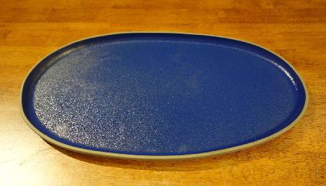 Irregular 4-Color Series Oval Plate, 45.3*25.5*2cm