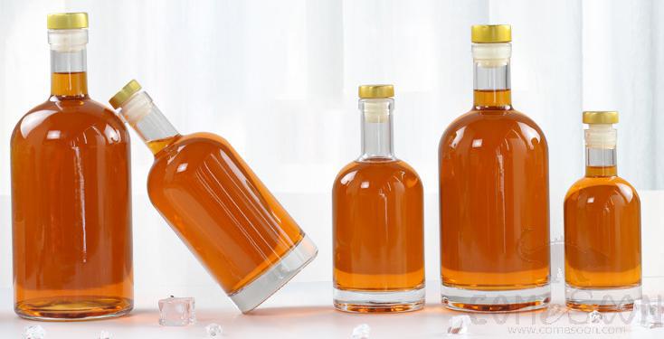200ML Glass Bottle W/cap