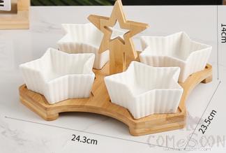 Porcelain Snack Plate