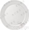 8.5" Plate, White, Mf, Φ216*35mm