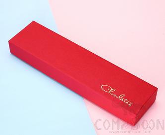 6pcs Red Chocolate Box, 27.5*7*3cm