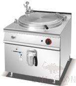 Gas Indirect Jacketed Soup Boiling Pan, Dimension:l800*W900*H920mm, Power Supply:61000btu