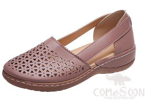 Sandals Women, Pu, Pink