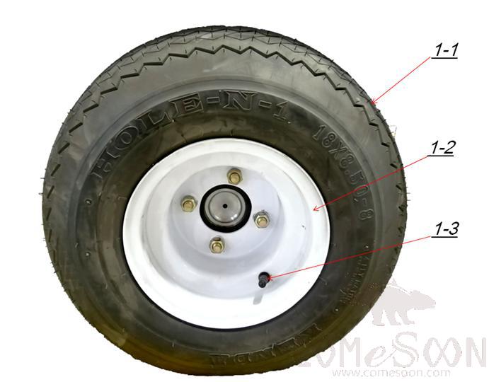 Wheel for Golf Cart
