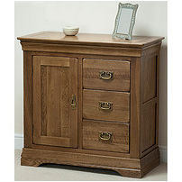 Yongyi New Antique Solid Wood Oak Sha12 One Door Three Pumping