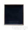 10" Square Plate, Frosted Spray Dot White Orange Border, Mf, 254*254*33mm product image