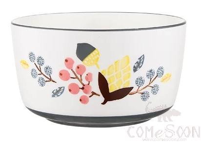 4.5" Straight Round Bowl-Pine Nut (Grey) product image
