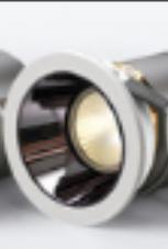 Wall Washer-3500k-Gun Black Cup 7w Opening 55mm-Mid-End Configuration