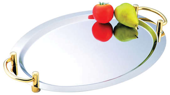 Ed Series-Oval Platter/tray W/ Handles