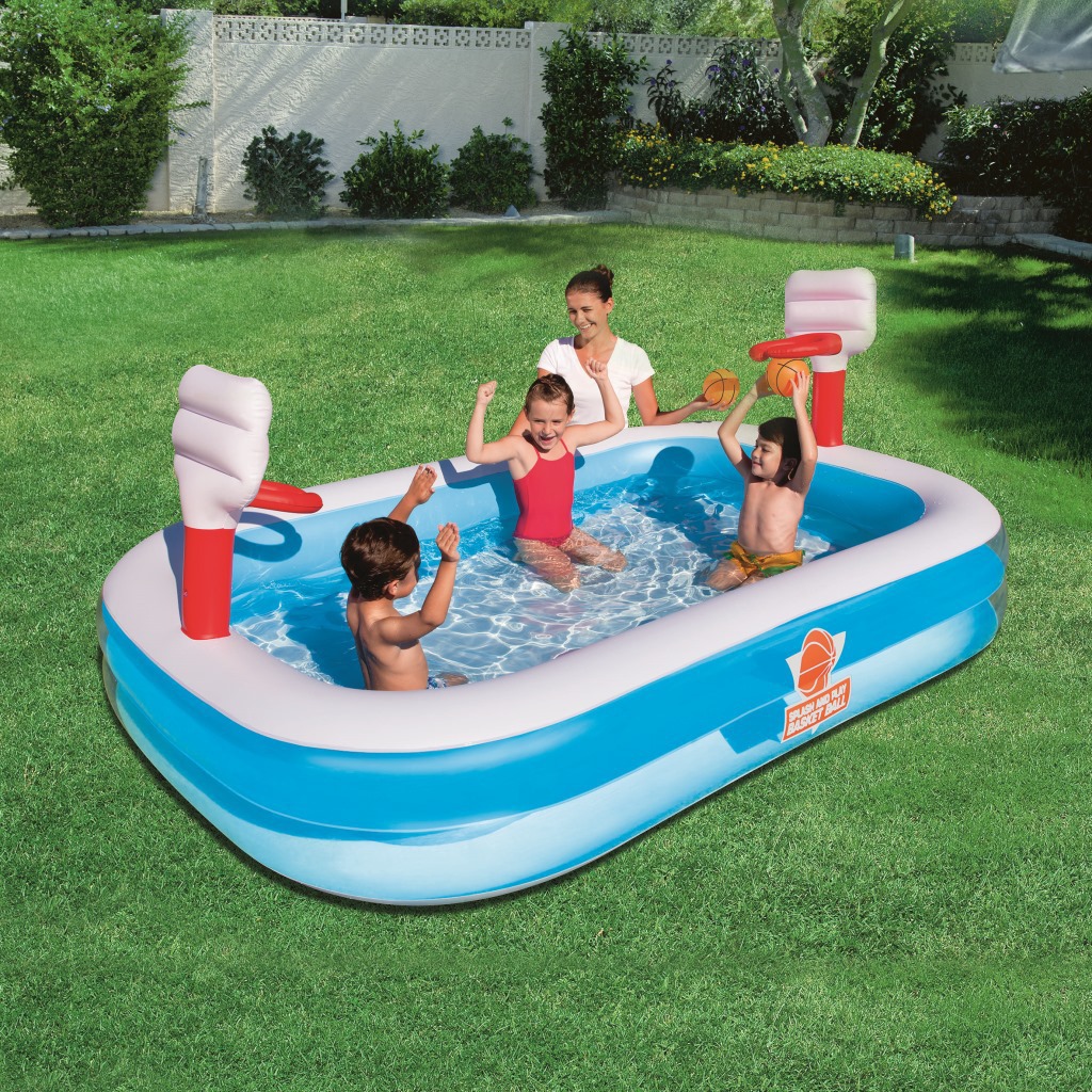 Inflatable Pools for Toddlers, PVC, 253*168*102cm