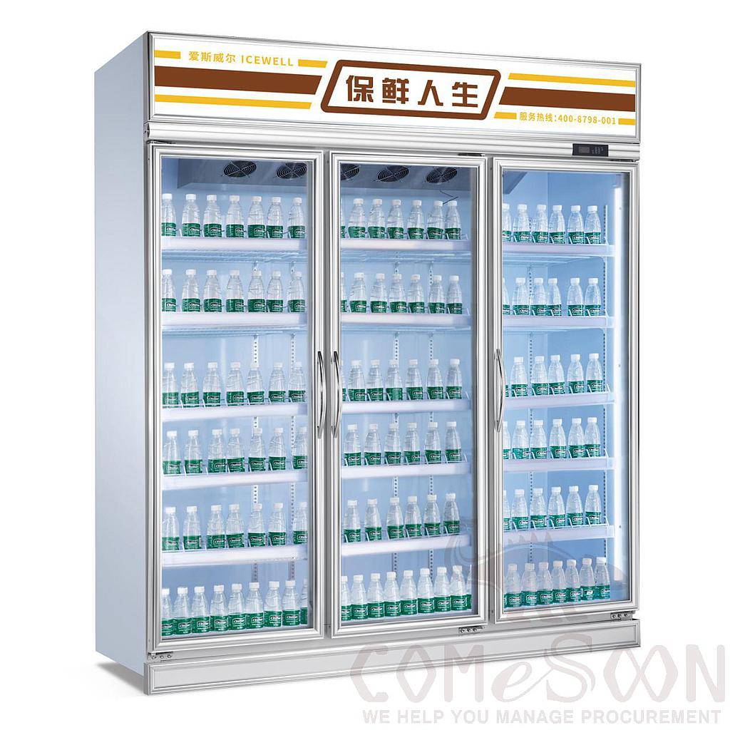 Double-Door Display Cabinet (Light Door) 1260*680*2130mm