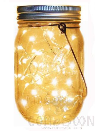 Solar Mason Jar Cap Light, 7cm*1.5cm