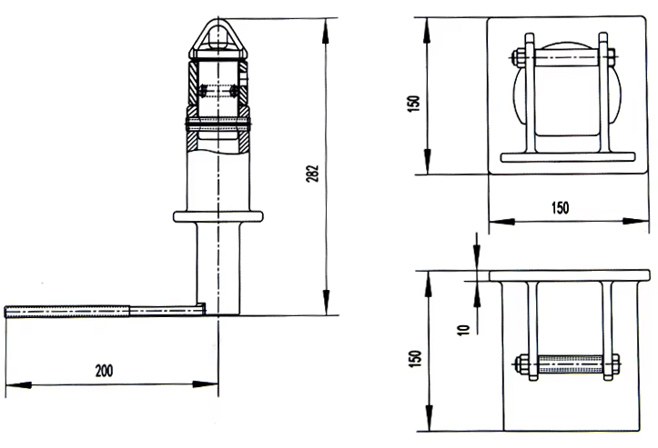 Manual Twist Lock for Chassis